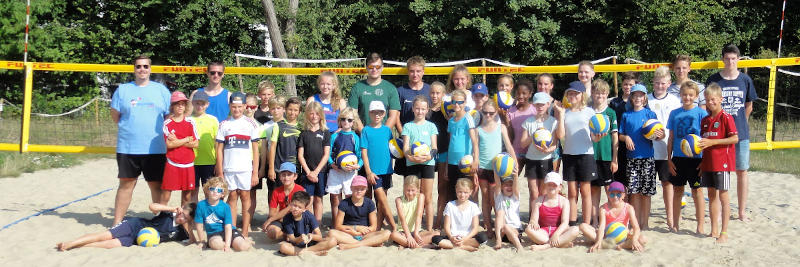 Sommer Volleyballschnupperkurs auf den GfL Beachfeldern