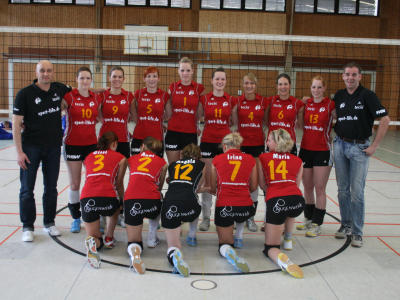 Mannschaftsfoto 1. Damen - Saison 2008/09 (Regionalliga)