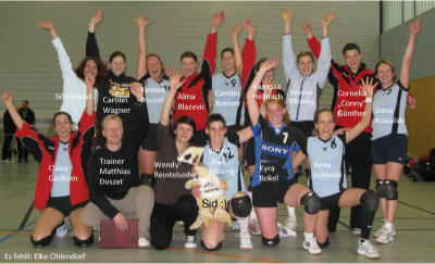 Mannschaftsfoto 3. Damen - Saison 2007/08 (Landesliga)