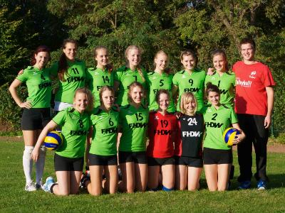 Mannschaftsfoto 5. Damen - Saison 2012/13 (Bezirksklasse)