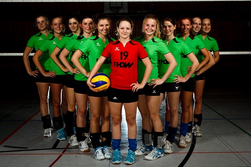 Mannschaftsfoto 5. Damen - Saison 2013/14 (Bezirksklasse)