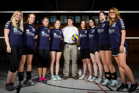 Mannschaftsfoto 5. Damen - Saison 2014/15 (Bezirksklasse)